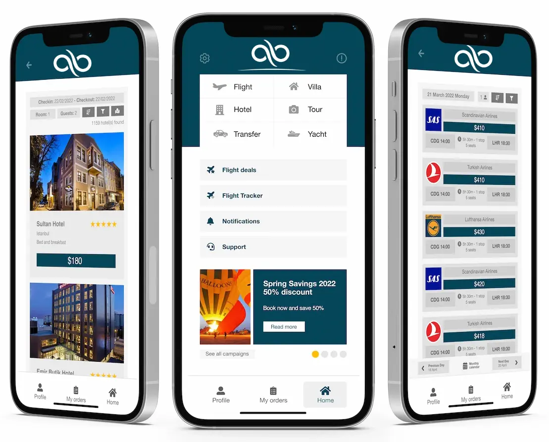 mobile app.